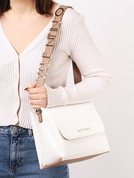 Cross Body Tas Alexia Valentino Wit alexia VBS5A803 ander zicht 1